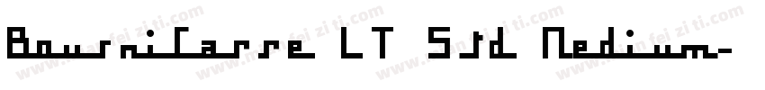 BousniCarre LT Std Medium字体转换